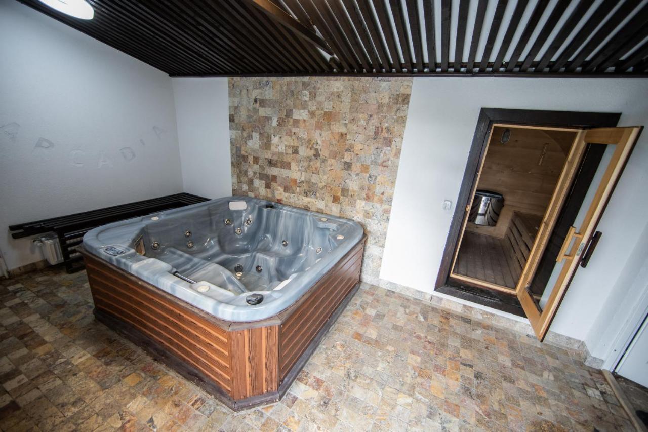 Casa Arcadia 1 Piscina,Jacuzzi, Sauna Buzau Bagian luar foto