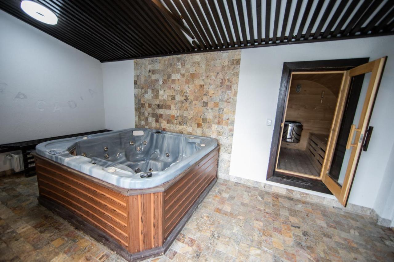 Casa Arcadia 1 Piscina,Jacuzzi, Sauna Buzau Bagian luar foto